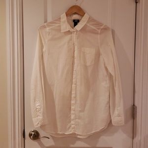 H&M white button down